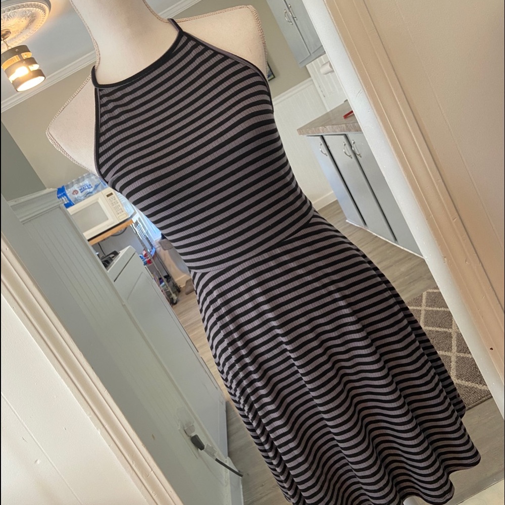 NOBO striped halter dress